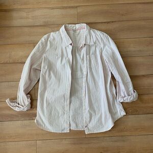 Vintage old navy striped button down